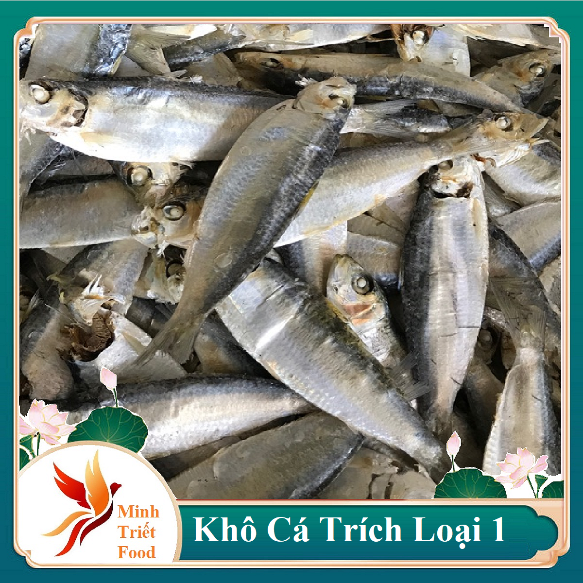 1 kg Khô Cá Trích đã làm sạch sẽ , giàu dinh dưỡng, vệ sinh an toàn.