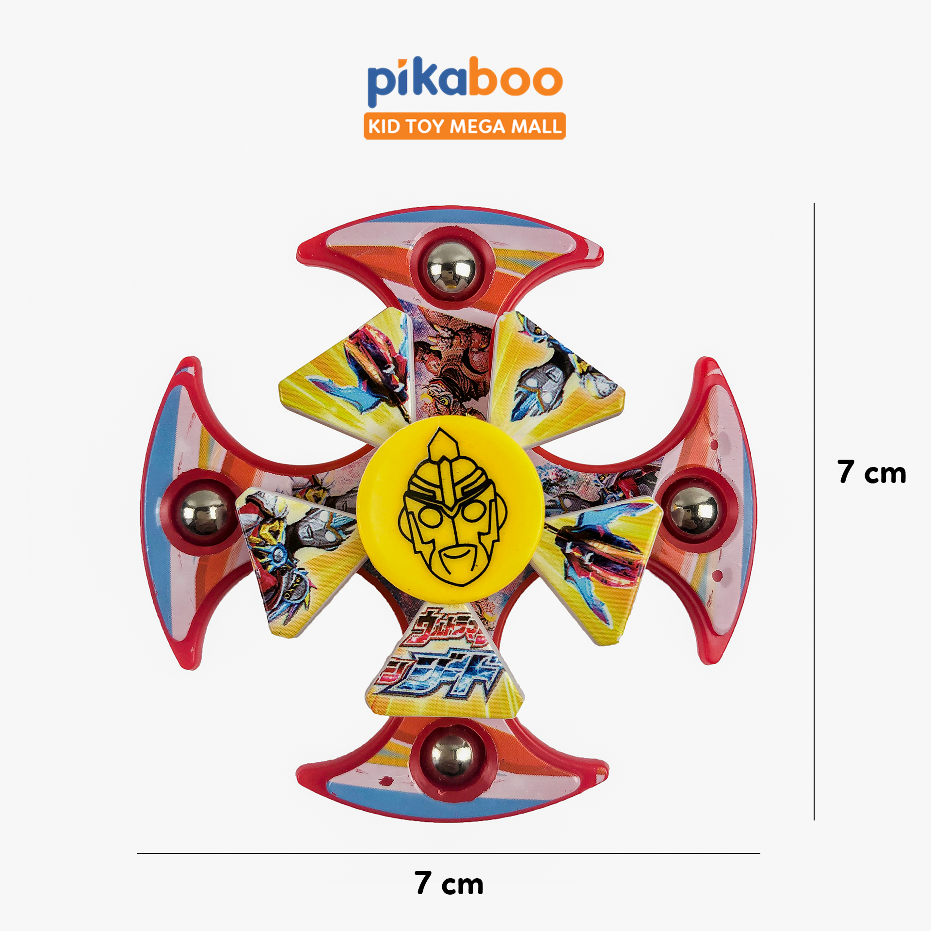 Đồ chơi con quay Spinner 4 cánh Pikaboo