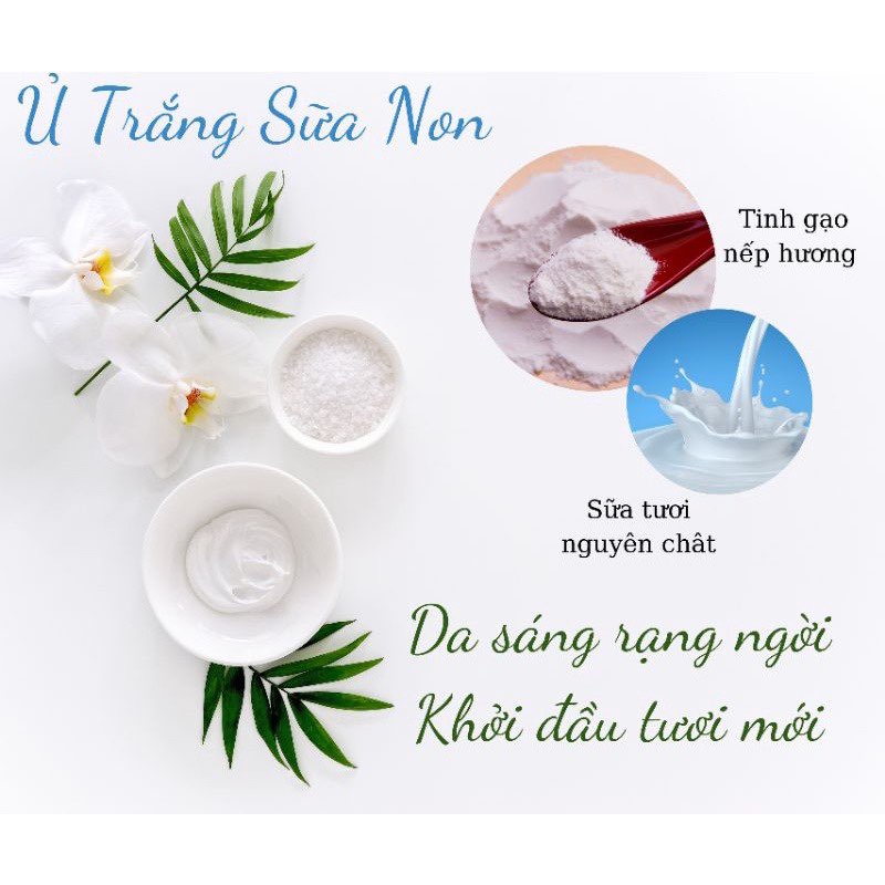 ủ trắng sữa non