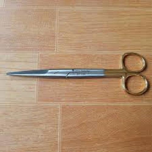 Kéo cắt chỉ thẳng 10cm chuôi vàng
