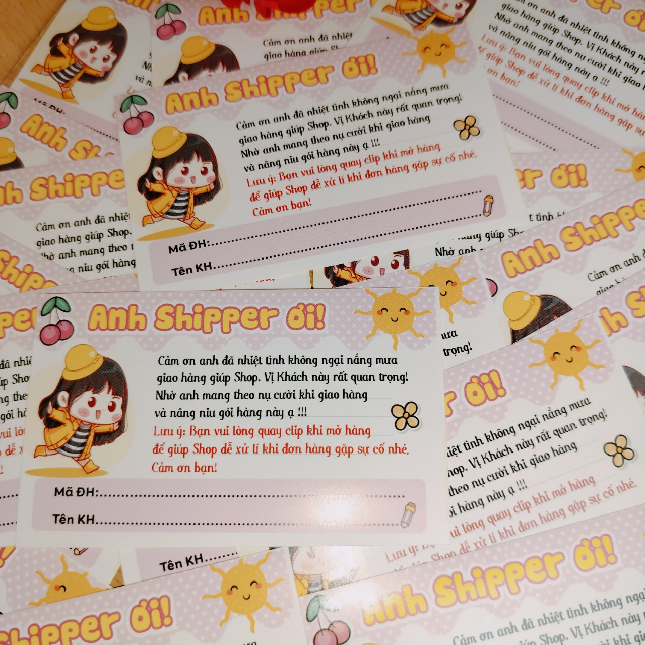 [HCM]combo 100 Tem dán cảm ơn shipper NHÃN CÁM ƠN SHIPPER-MẪU 9