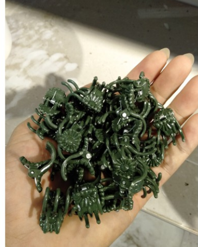 KẸP BƯỚM NHỠ CỐ ĐỊNH HOA LAN GÓI 50 CHIẾC (xanh)