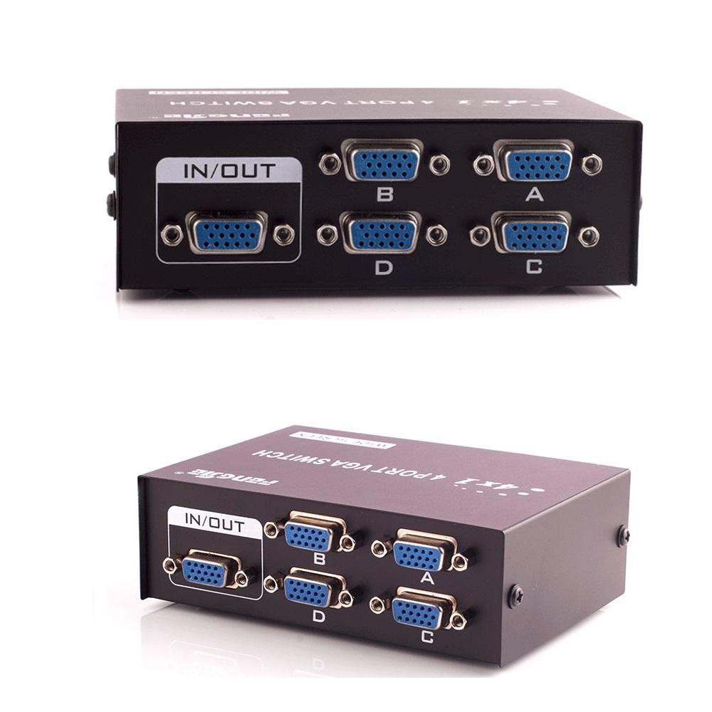 [HCM]Bộ gộp VGA 4 vào 1 ra (4 Port VGA Video Switch)