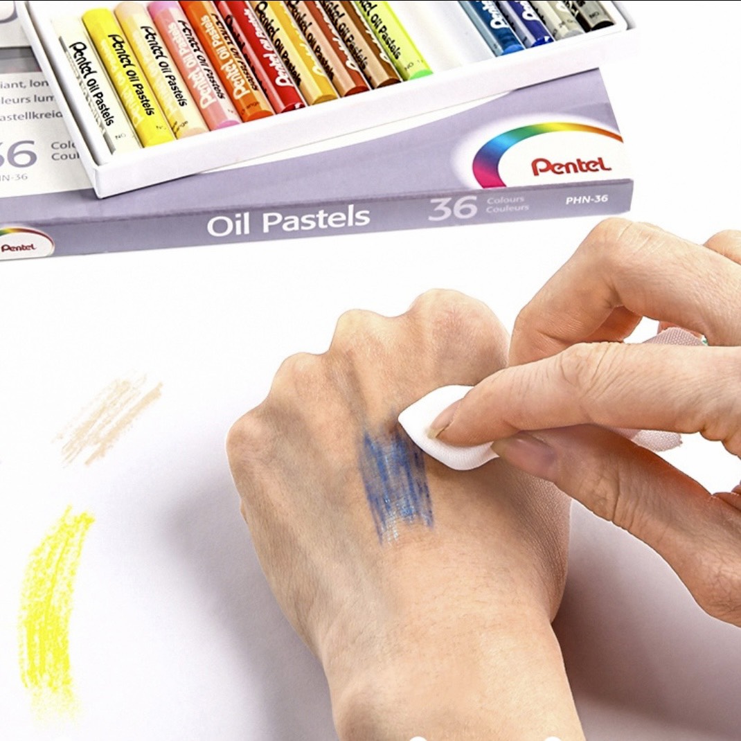 Sáp Dầu Pentel 12/16/25/36/50 Màu - PHN [Hàng Chính Hãng]