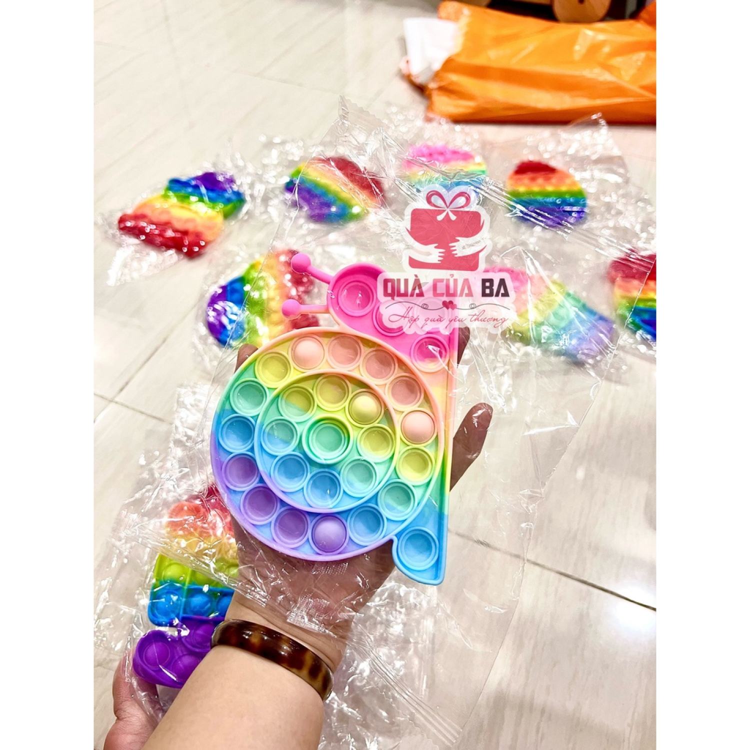 Pop it rẻ đẹp, giải trí, giảm căng thẳng