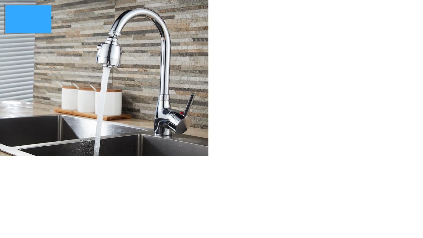 Đầu vòi rửa chén tăng áp xoai 360 độ
