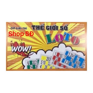 Cờ lô tô gỗ - cờ giải trí chơi vui