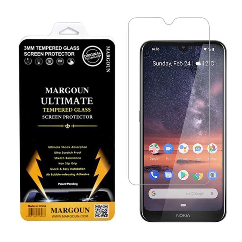 Kính cường lực trong suốt Nokia 3.2 (Kèm miếng lau)