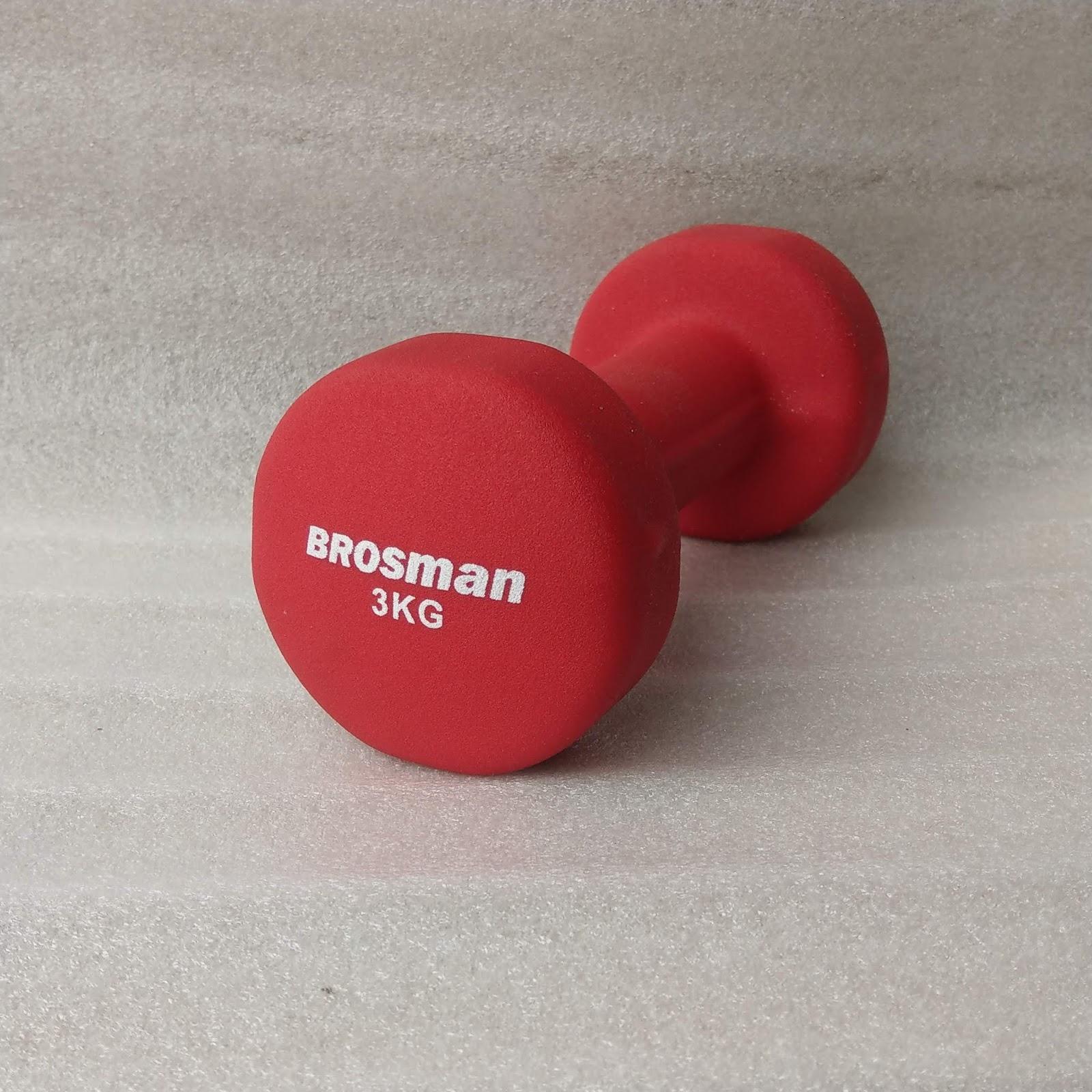 Tạ tay Brosman 3 Kg (Đỏ)