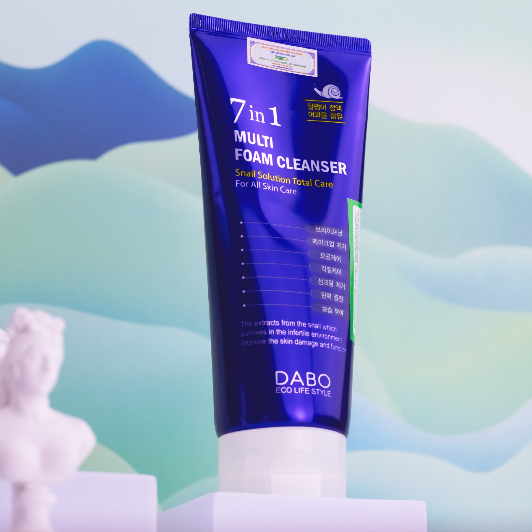Sữa Rửa Mặt Cao Cấp 7 Tác Dụng DABO Multi Foam Cleanser 180ml