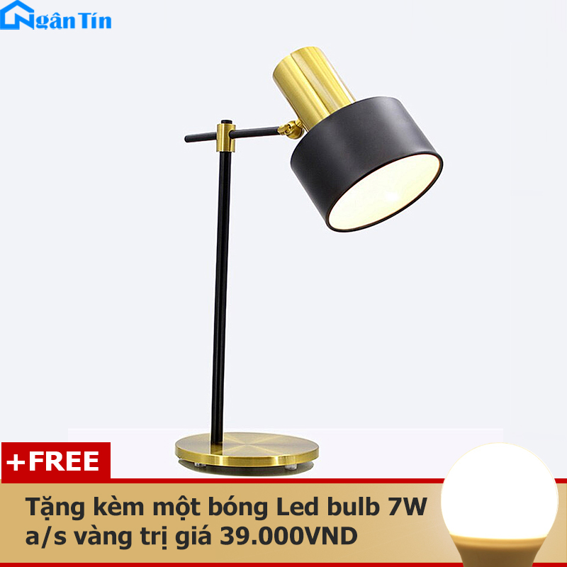 Đèn Led để bàn làm việc phòng ngủ cao cấp DB50219 Ngân Tín