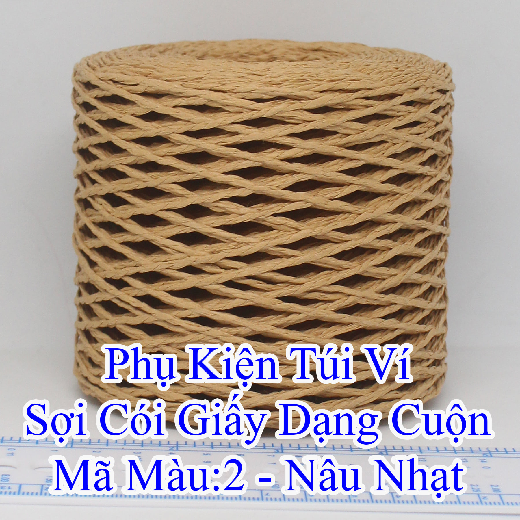 Sợi Cói Giấy Dạng Cuộn (50k/1cuộn khoảng 120g)