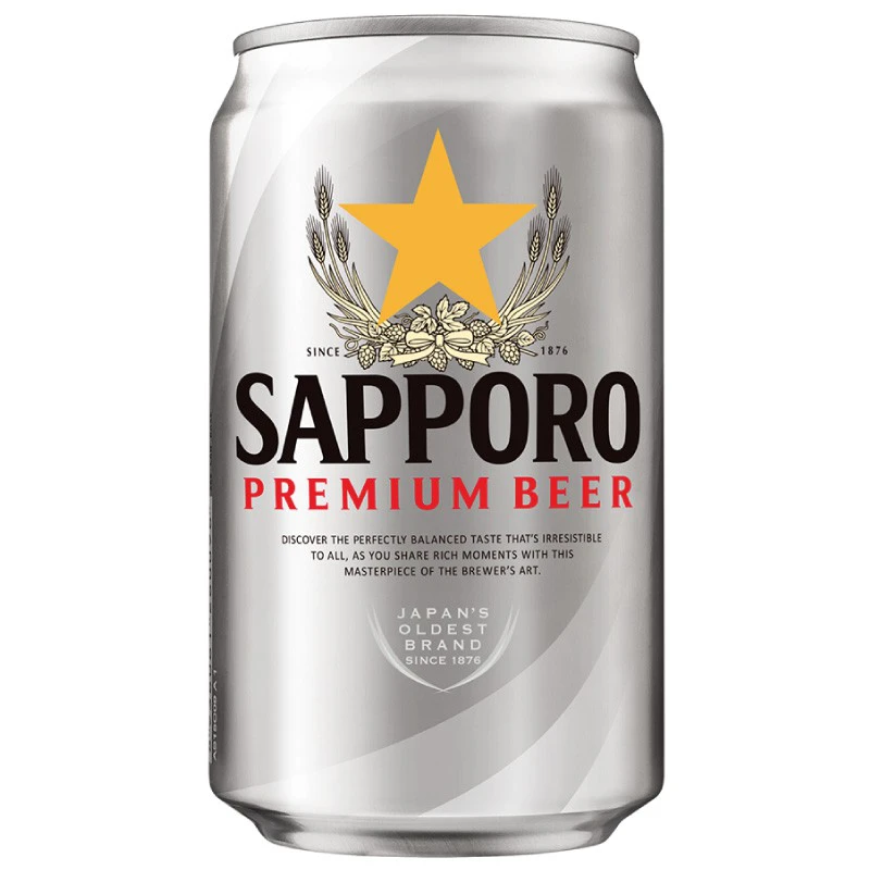 [Siêu thị WinMart] -  Bia Sapporo Premium lon 330ml