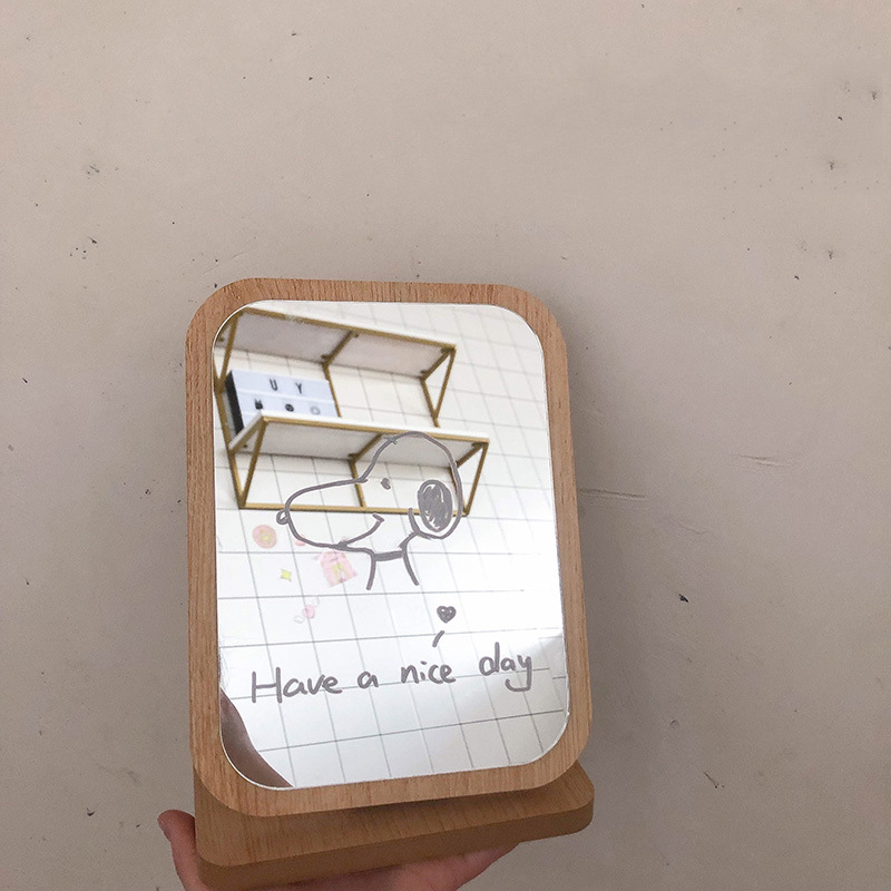 GƯƠNG GỖ ĐỂ BÀN TRANG ĐIỂM