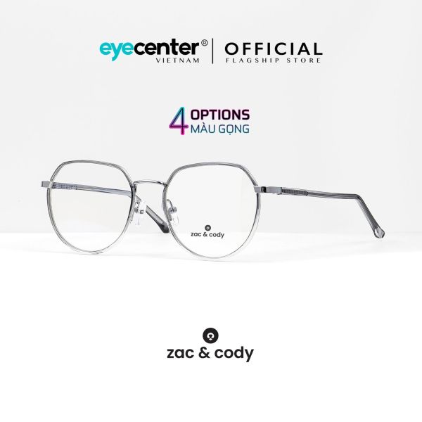 Giá bán Gọng kính cận nữ chính hãng ZAC & CODY B13 lõi thép chống gãy cao cấp Hàn Quốc nhập khẩu by Eye Center Vietnam