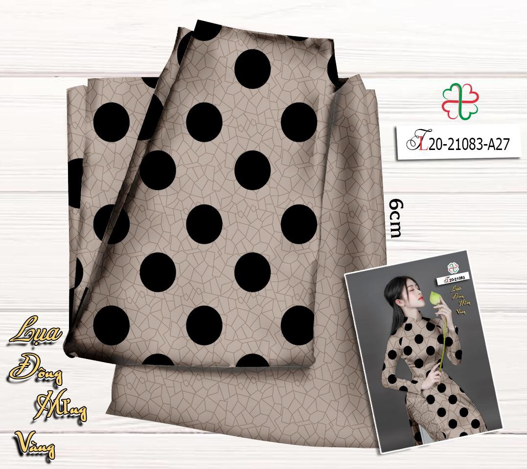 Vải áo dài lụa đông hưng vàng, đẹp - độc - lạ - hợp xu hướng - đủ màu ms384