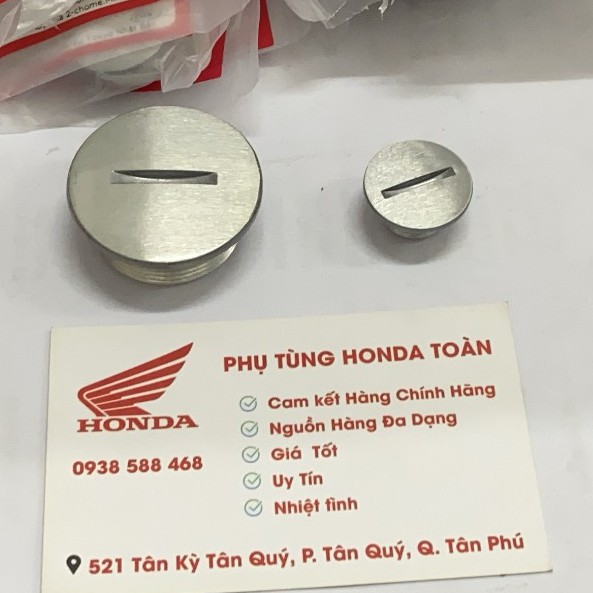 Nắp nhôm mâm lửa fu125 zin honda
