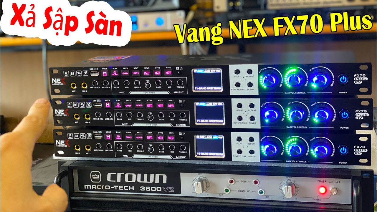Vang cơ lai số Nex Fx70plus - Hàng nhập khẩu, đầy đủ bluetooth optical aux usb...