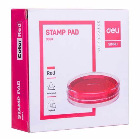 Khay Mực Dấu Tròn DELI - 9863