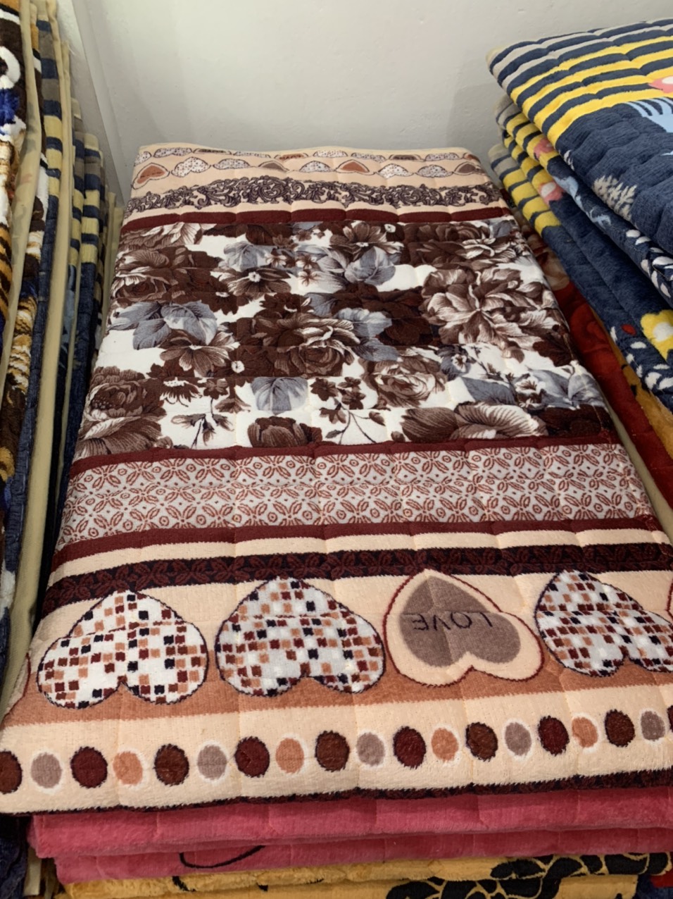 Thảm lông cừu trải giường cao cấp 2x2,2m