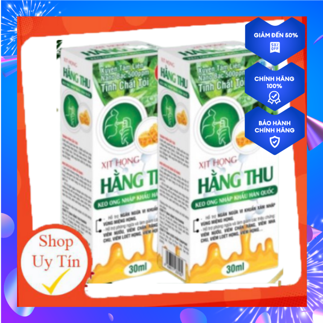Xịt  họng Hằng Thu