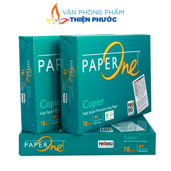 Giấy a4 paper one 70gsm 80gsm 500 tờ thiện phước