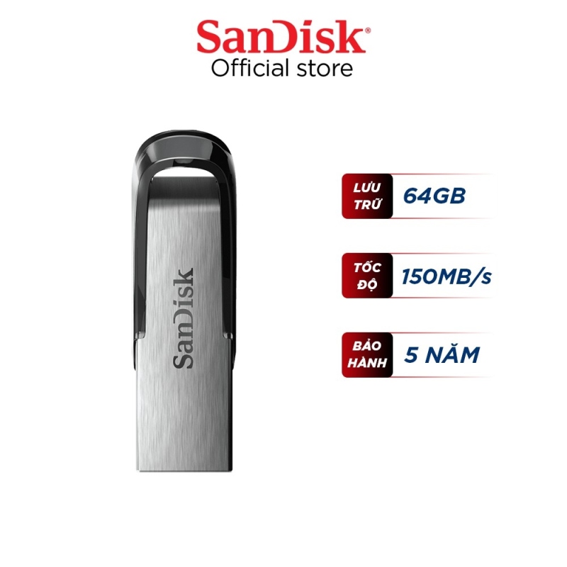 ☏┋  USB 3.0 SanDisk CZ73 64GB Ultra Flair upto 150MB/s