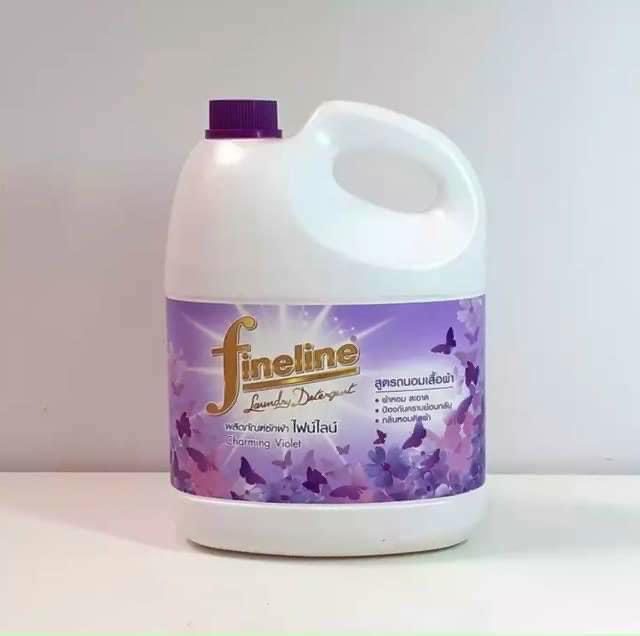 Fineline 3000ml màu tím - Nước giặt xả Thái