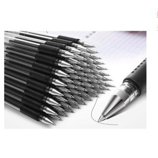 Set 10 bút bi nước 3 màu Đen đỏ tím