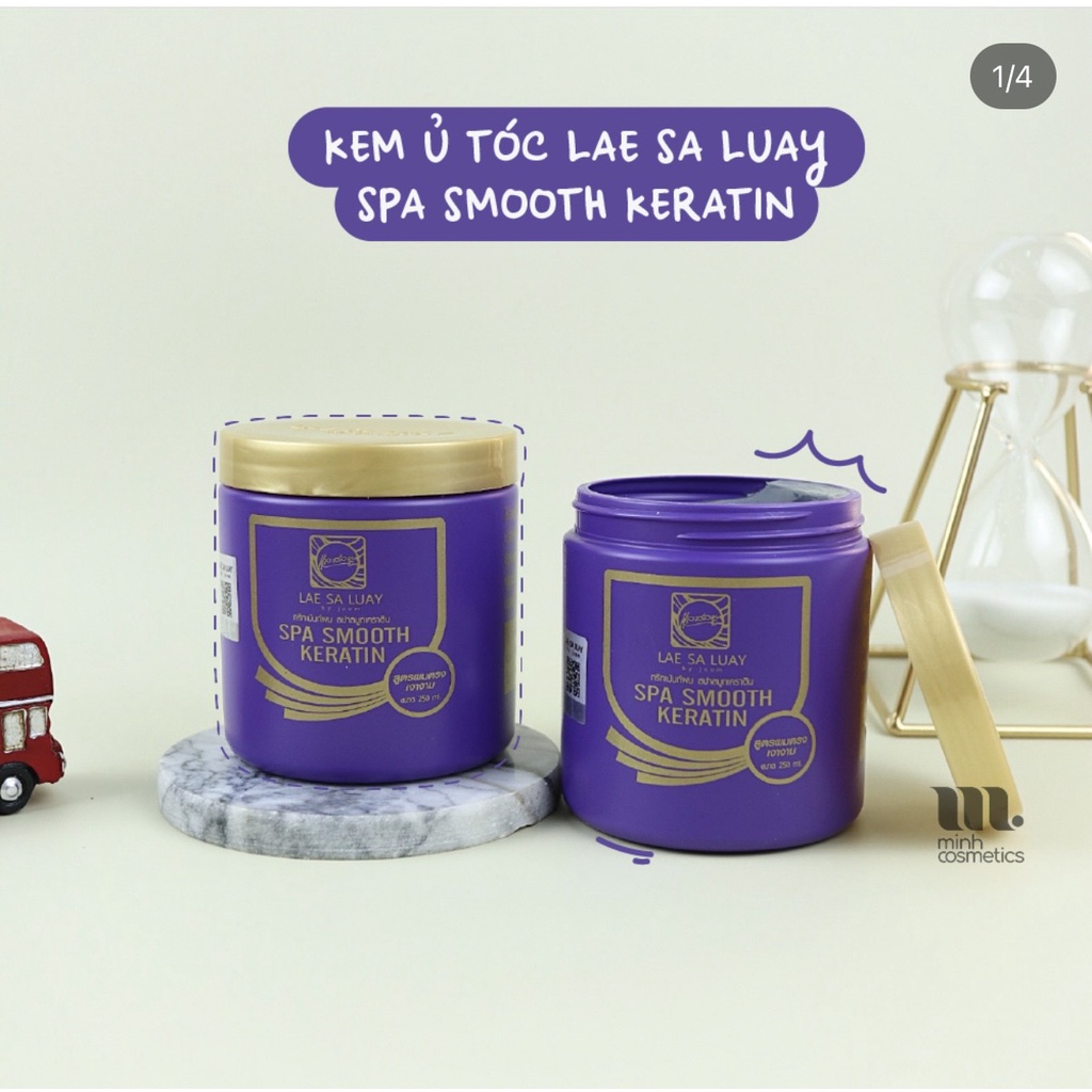 Kem Ủ Tóc Xả Tóc Ủ Lụa KERATIN LAE SA LUAY 250ML Thái Lan
