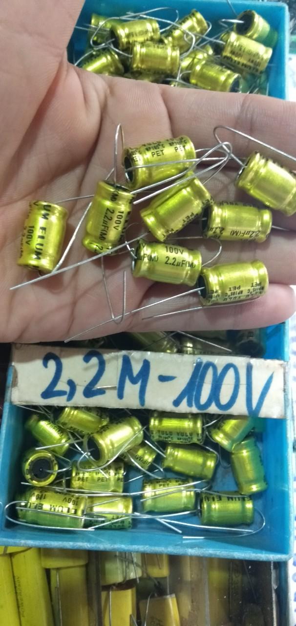 10 Tụ loa 2.2uf 100v