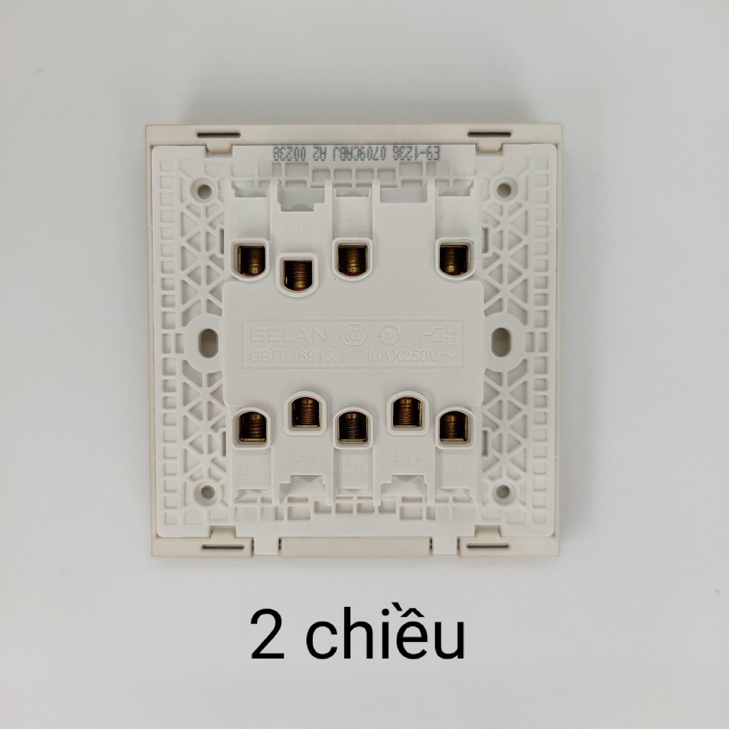Bộ công tắc ba 1 chiều/ 2 chiều 16AX Gelan