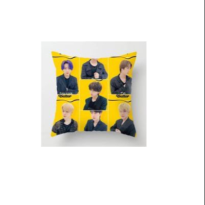 Gối bông BTS 40x40cm