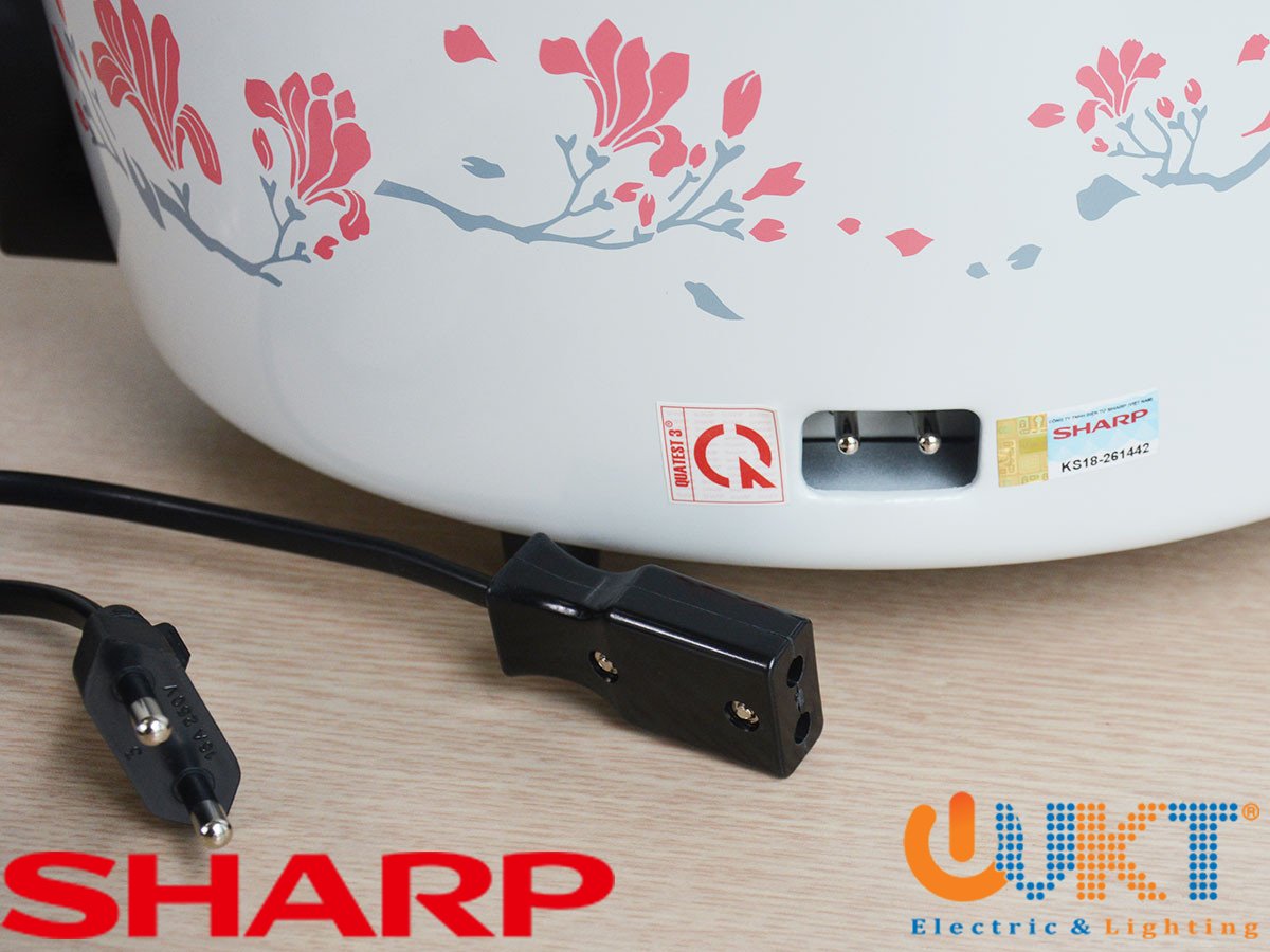 Nồi cơm điện nắp rời Sharp 3.8 lít KSH-740V (D40V)