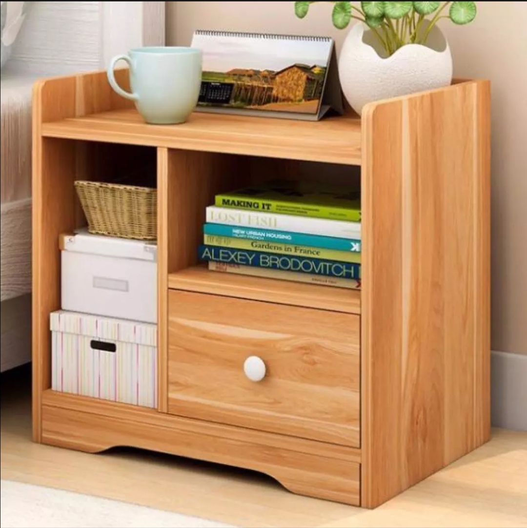 Tủ đầu giường, táp đầu giường.  Kích thước:43 x 40 x 26cm. Chất liệu gỗ MDF phủ melatium chống thấm cao cấp.