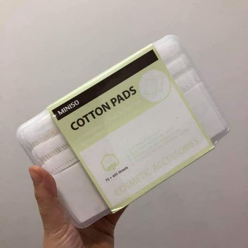 Bông tẩy trang Miniso Cotton Pad 475 miếng