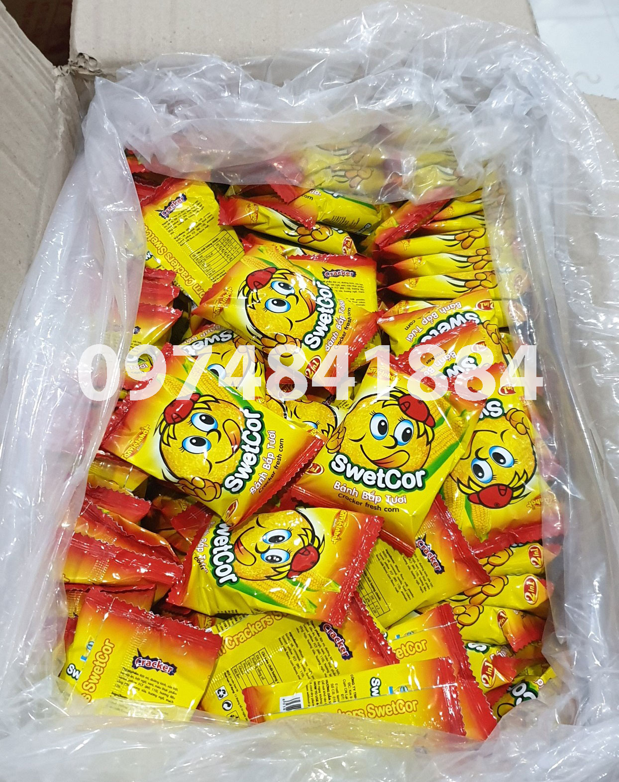Bánh bắp Tân Việt Nhật thùng 3.8kg