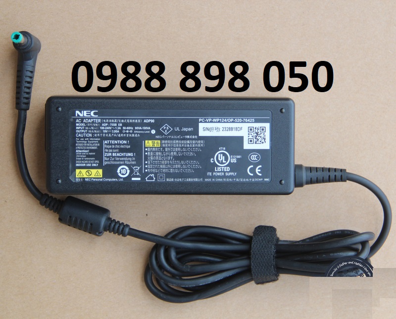 Sạc laptop máy tính NEC 19V 3.95A