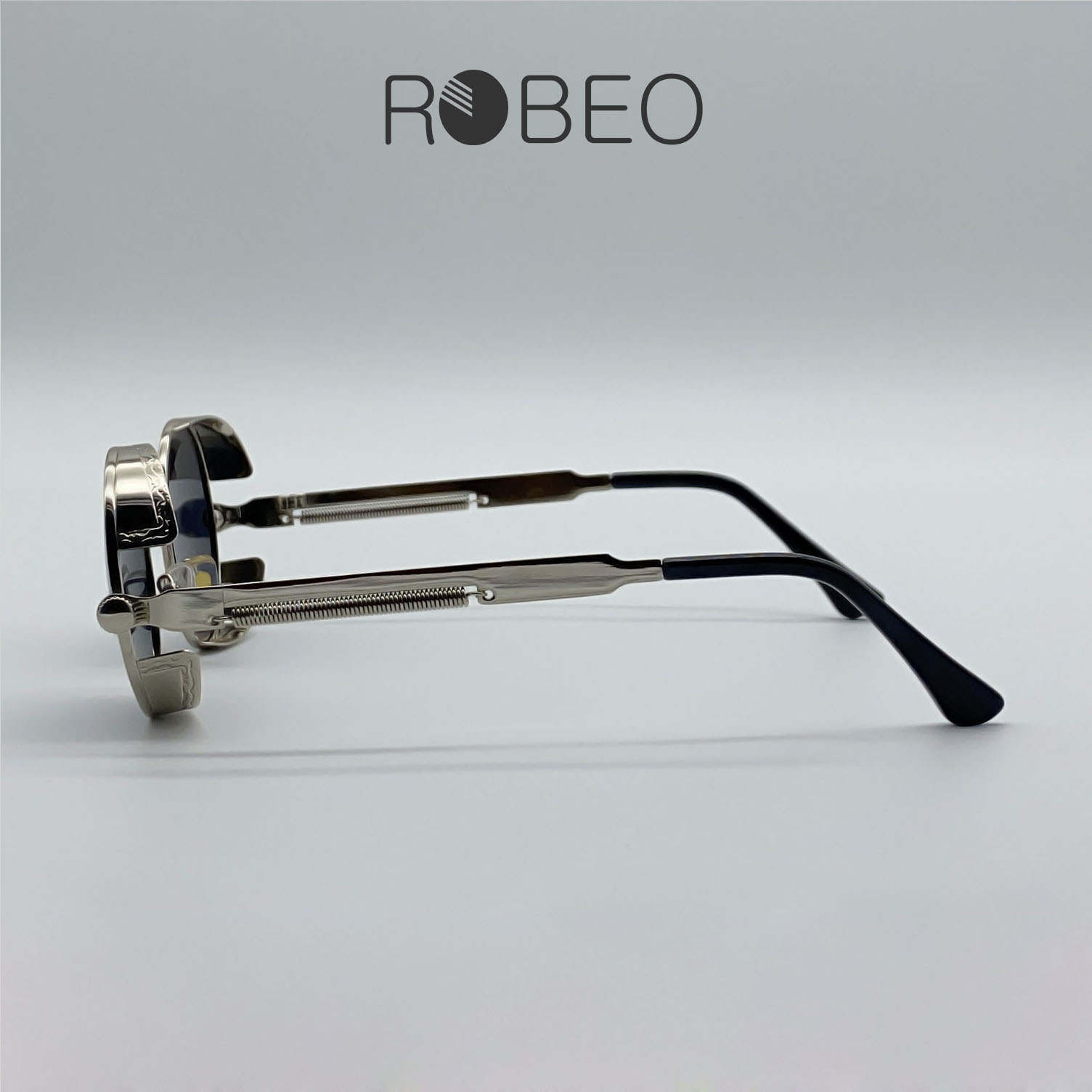 Kính mát tròn ROBEO R0400, phong cách Retro cá tính - Fullbox