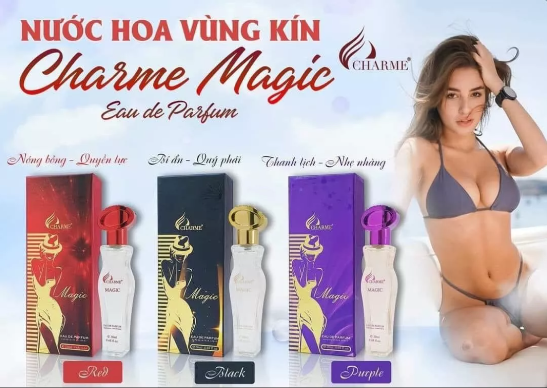 Nước Hoa Vùng Kín Charme_Magic 20ml