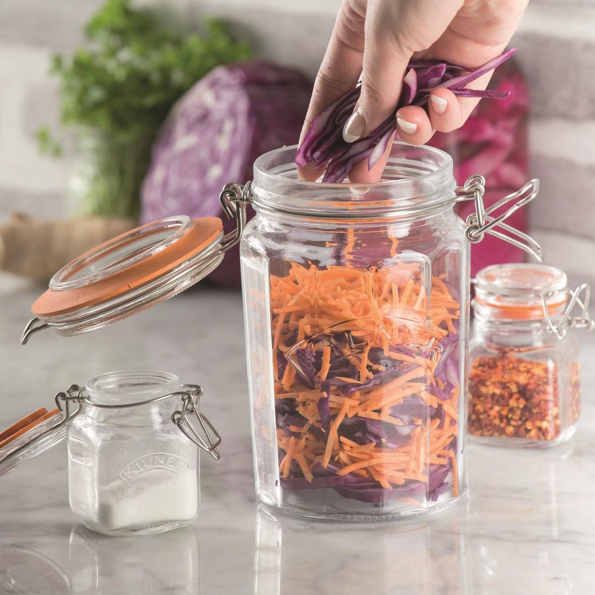 Kilner - Hủ thủy tinh vát cạnh - 0.95L