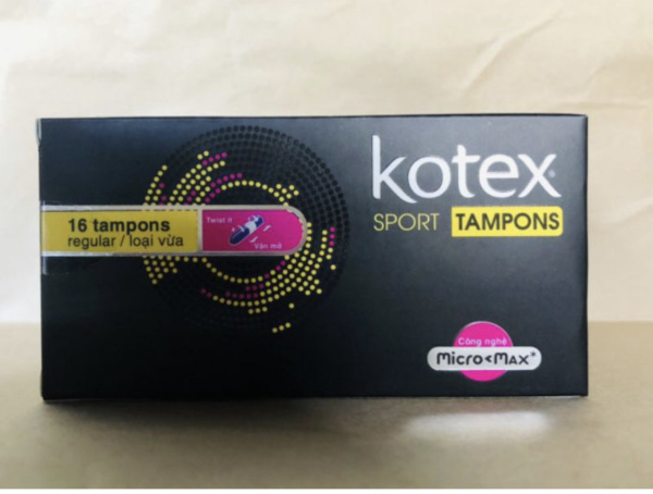Tampon KOTEX Sport giá rẻ