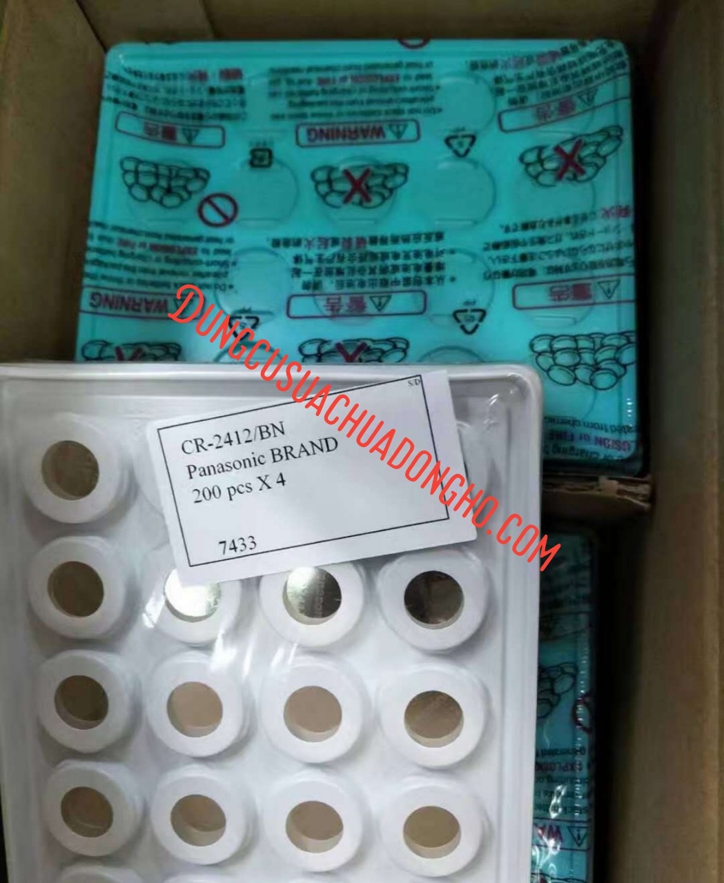 Pin 3V Lithium CR2412