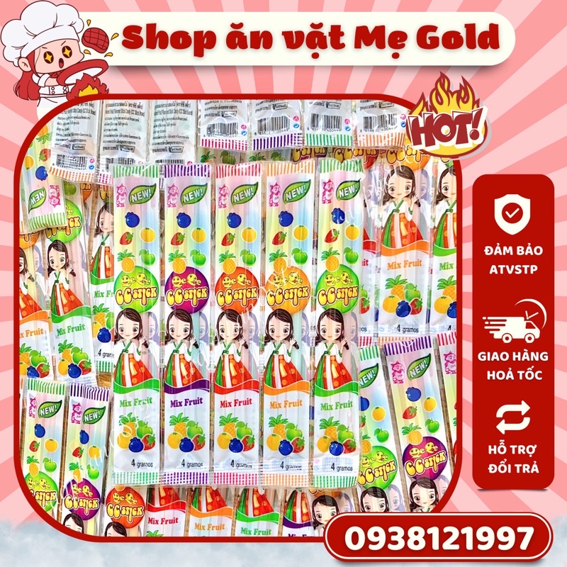 Kẹo tăm lạnh CC Stick vị trái cây Thái Lan