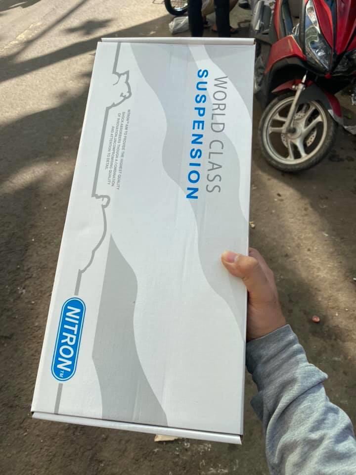 Phuộc nitron bình dầu xoay vision, ex,winner,satria,vario....