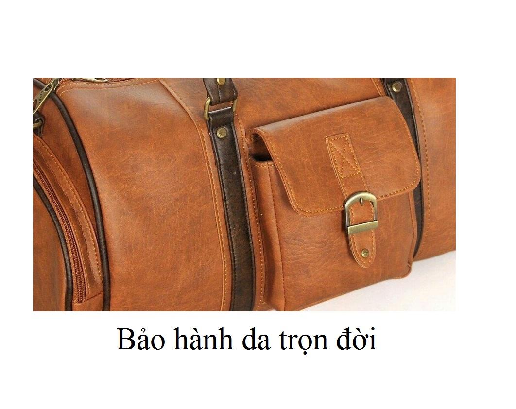 Túi Trống Du Lịch Cở Lớn Da Thật Cao Cấp