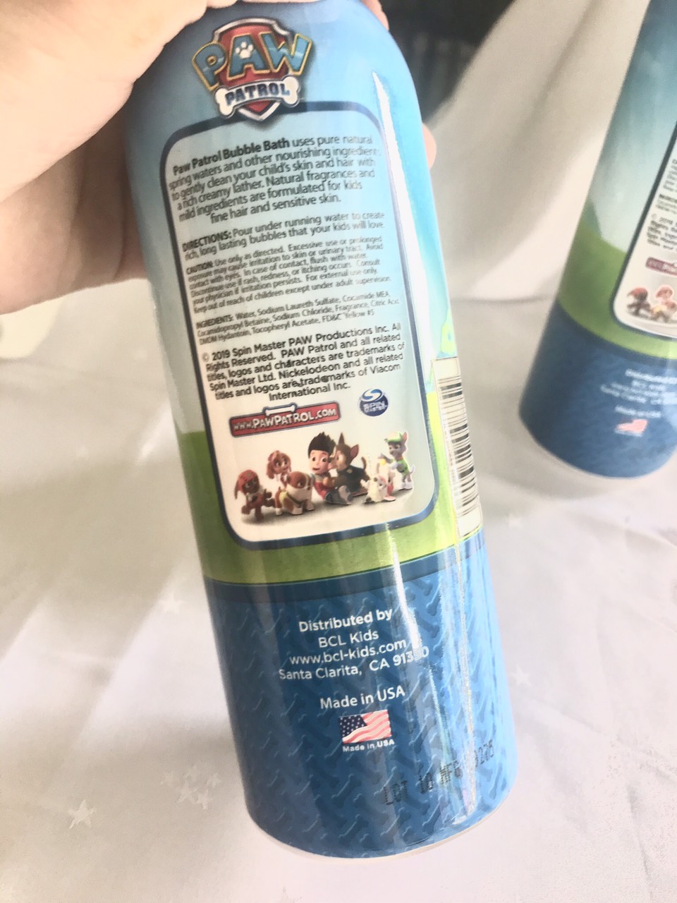 [HCM]Sữa tắm cho bé Paw Patrol Bubble Bath With Vitamin E