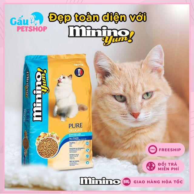 Thức ăn hạt cho mèo Minino Yum