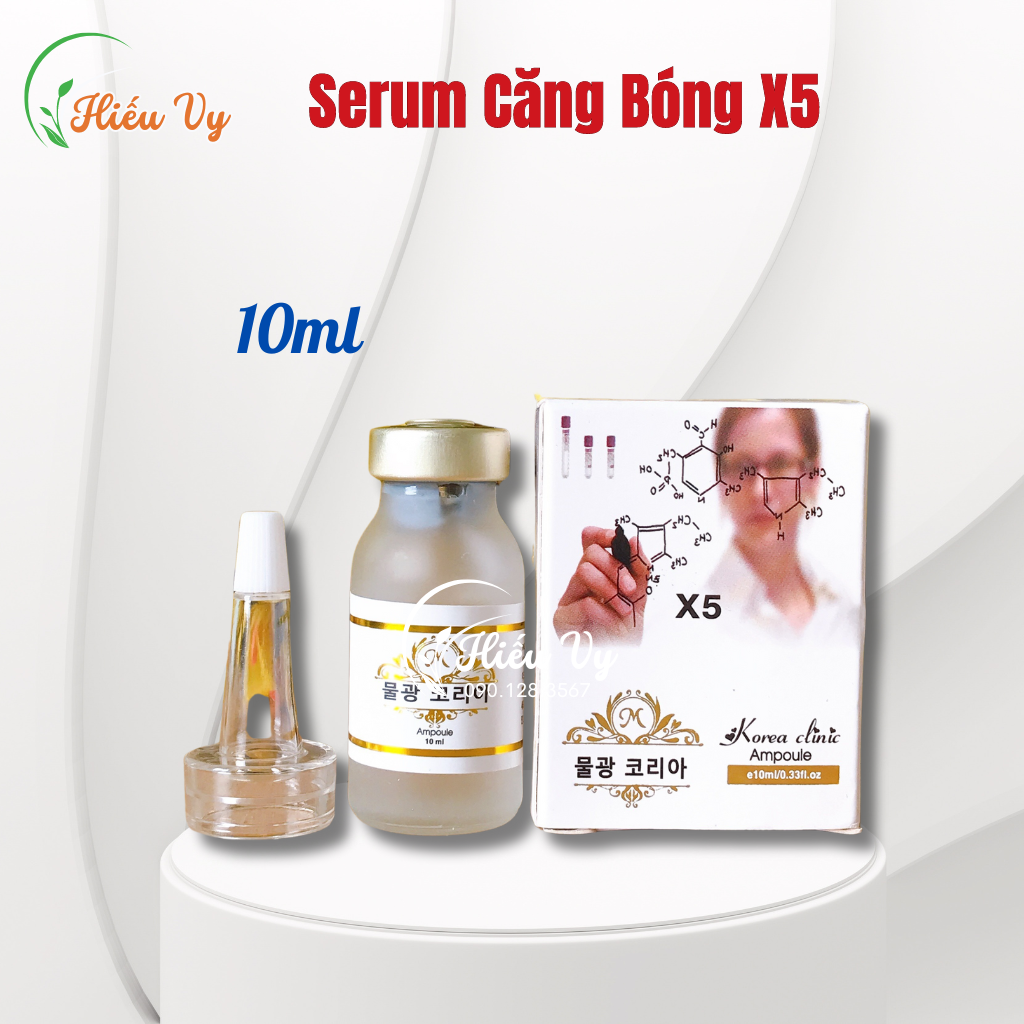 Serum căng bóng da Mulwang X5 Hàn Quốc 10ml