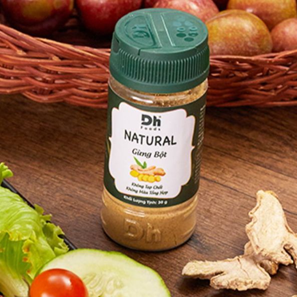 COMBO 2 HŨ NATURAL Gừng Bột Dh Foods